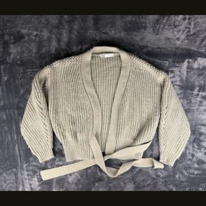 Zara Ribbed Knit Cropped